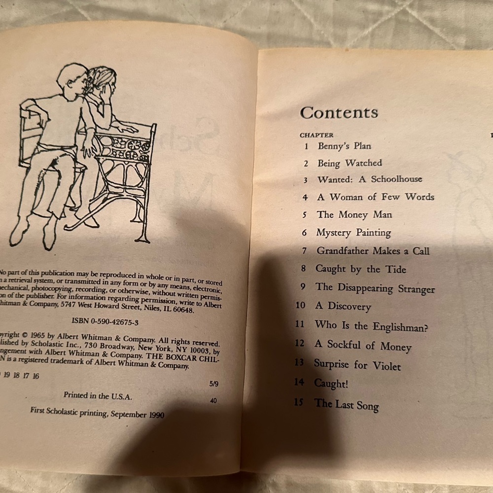 The boxcar children- schoolhouse mystery #10 - Picture 3 of 8